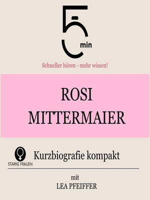 cover image of Rosi Mittermaier